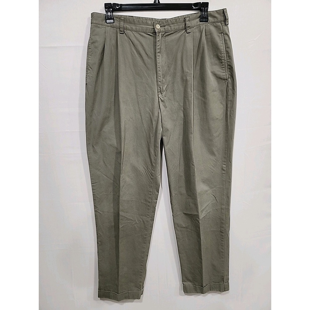 Ralph Lauren Polo Pants Mens Size 38x34 Olive Grey, Hammond Pant 4 Pocket - Picture 1 of 12